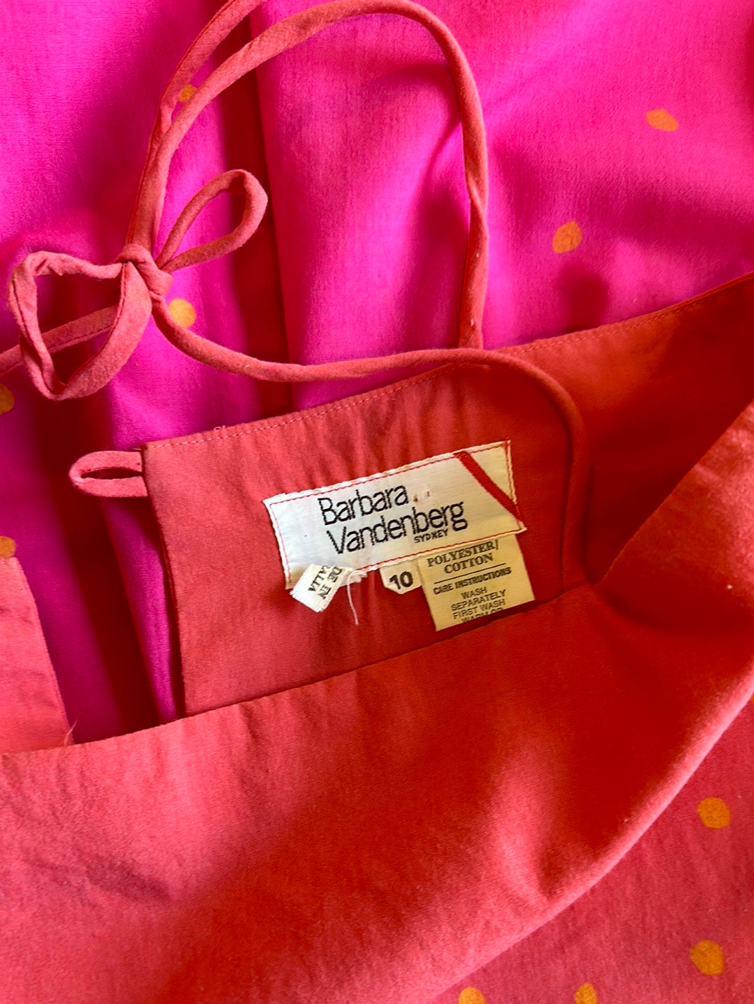 Barbara Vandenberg | vintage 80's | dress | size 10 | midi length | made in Australia 🇦🇺