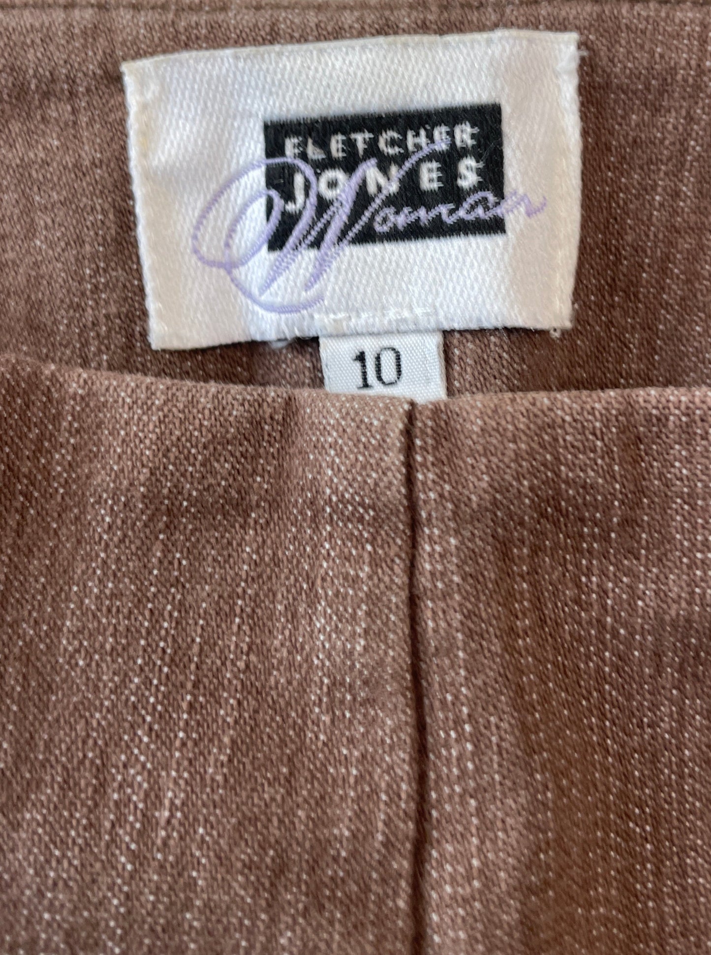 Fletcher Jones | pants | size 10 | tapered leg