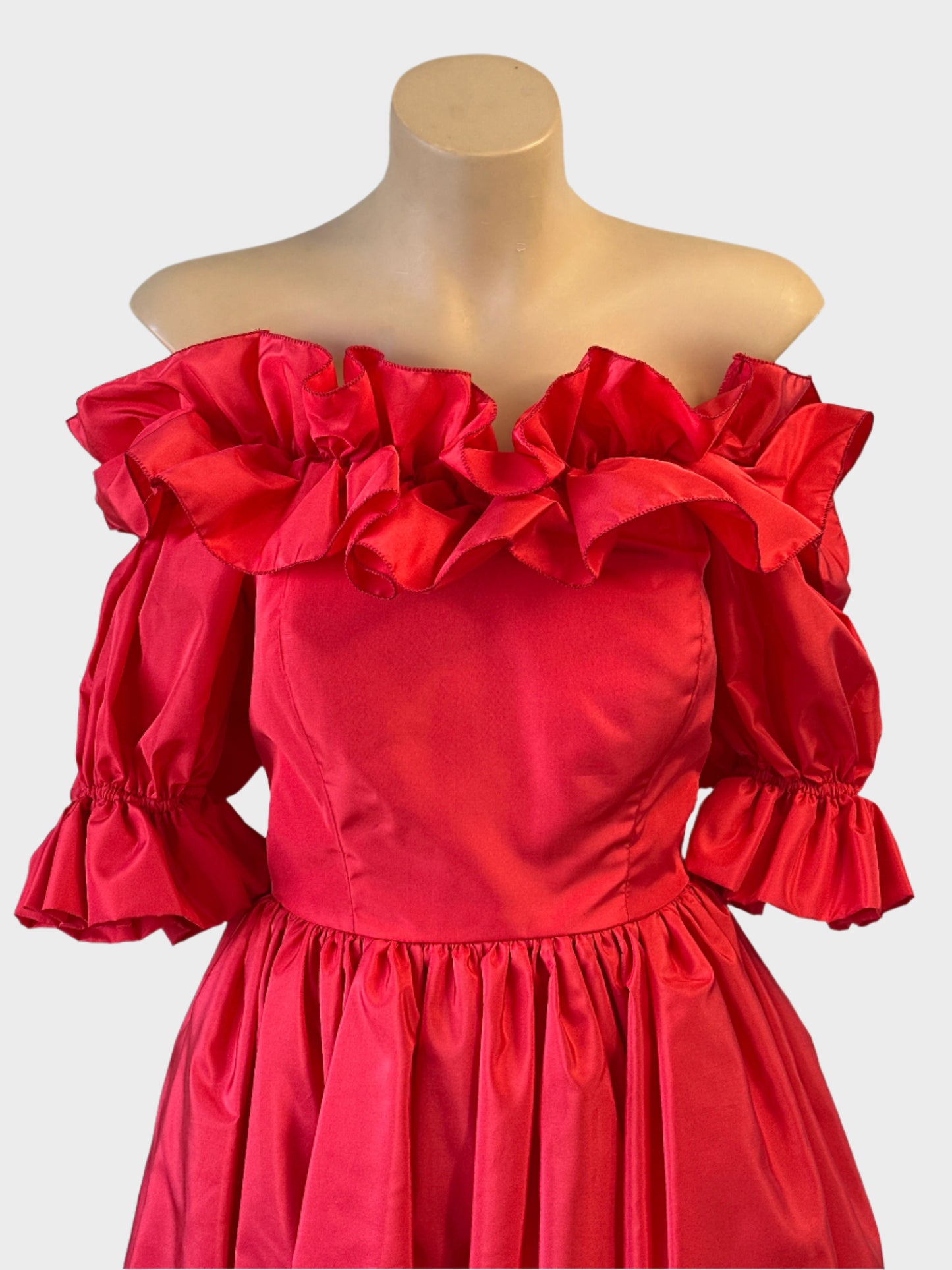 Sweet Angels | vintage 80's | dress | size 8 | midi length