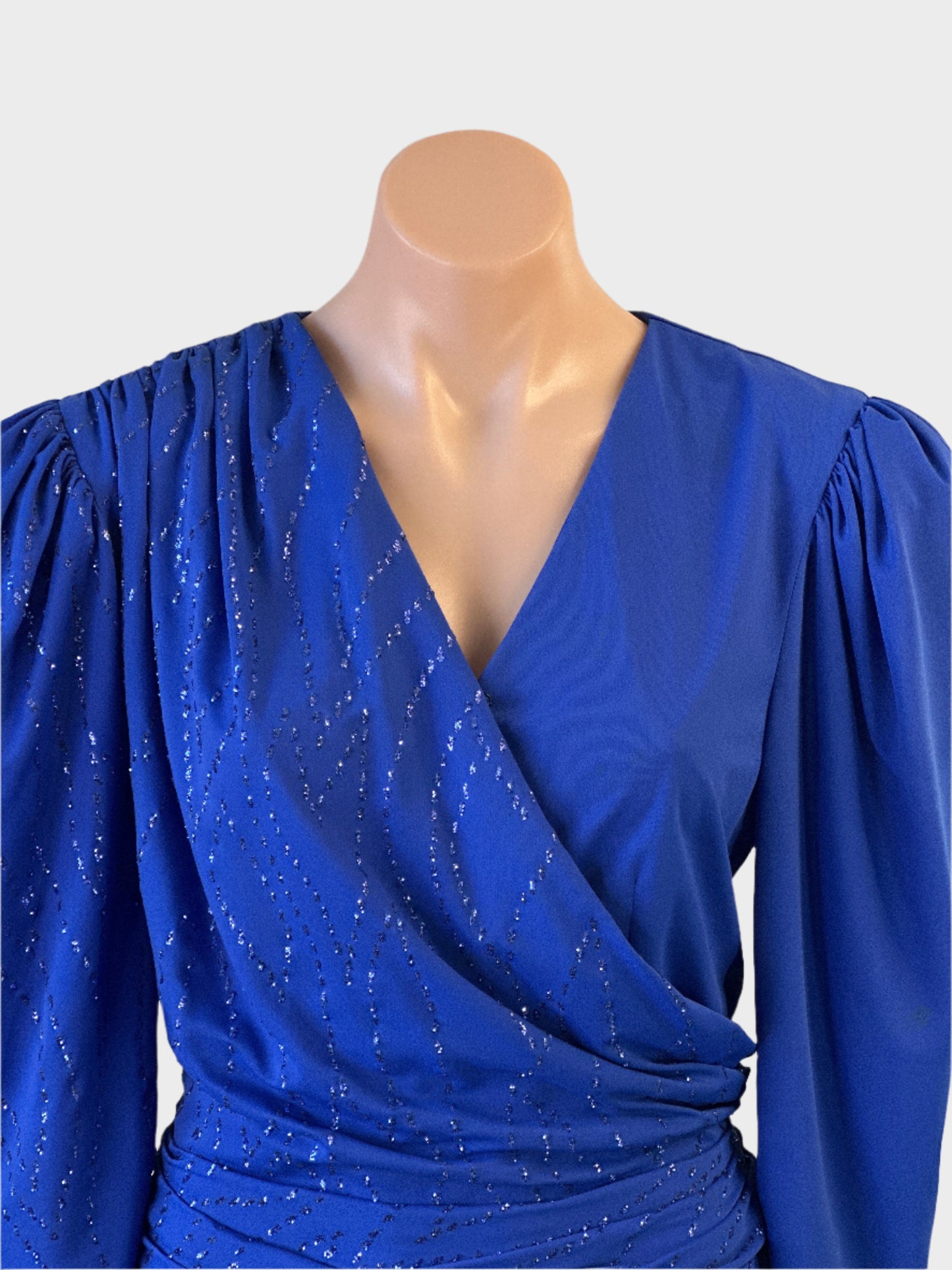 Fantasia | vintage 80's | dress | size 14 | midi length