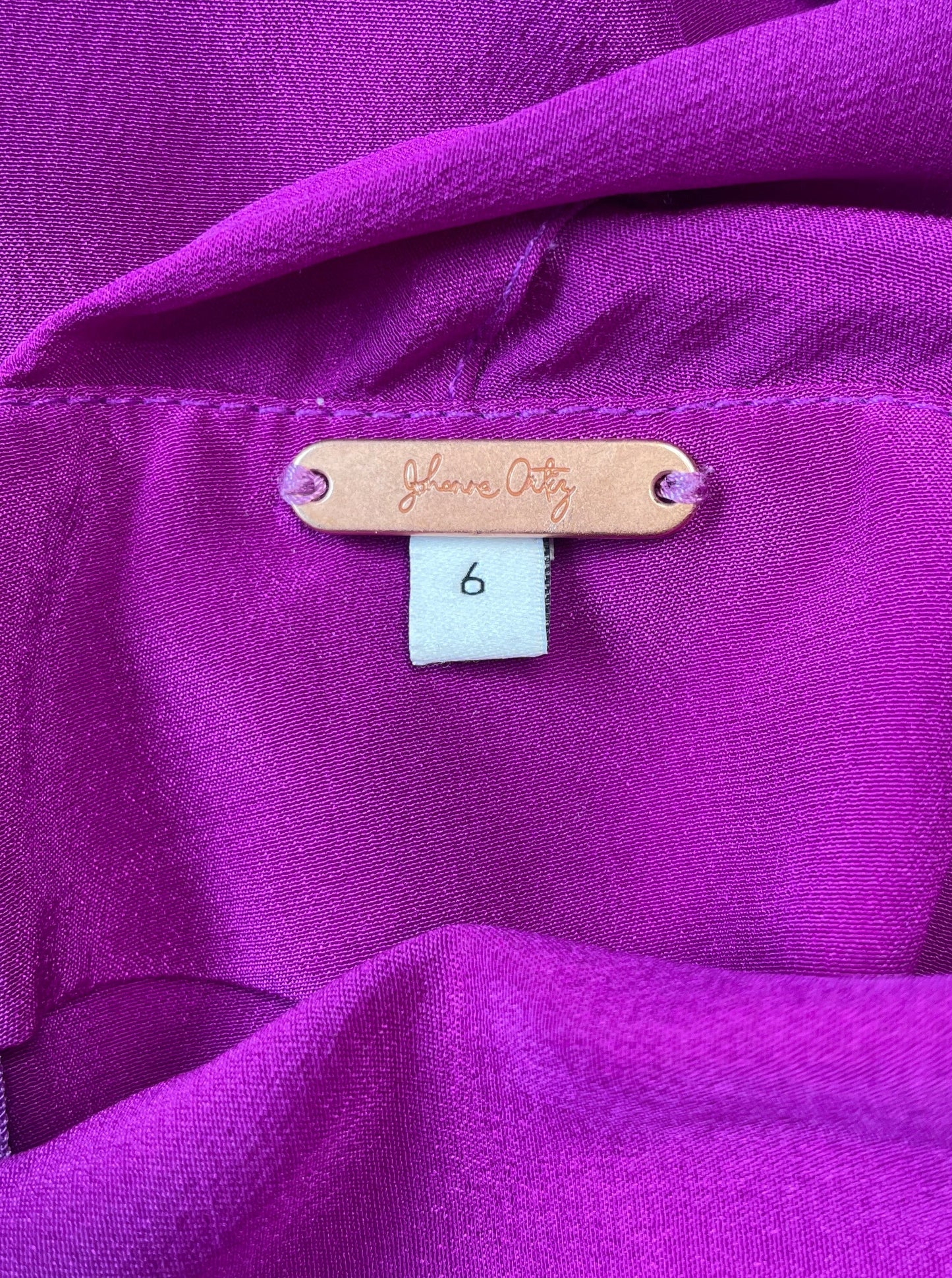 Johanna Ortiz | Colombia | dress | size 6 | midi length | 100% silk