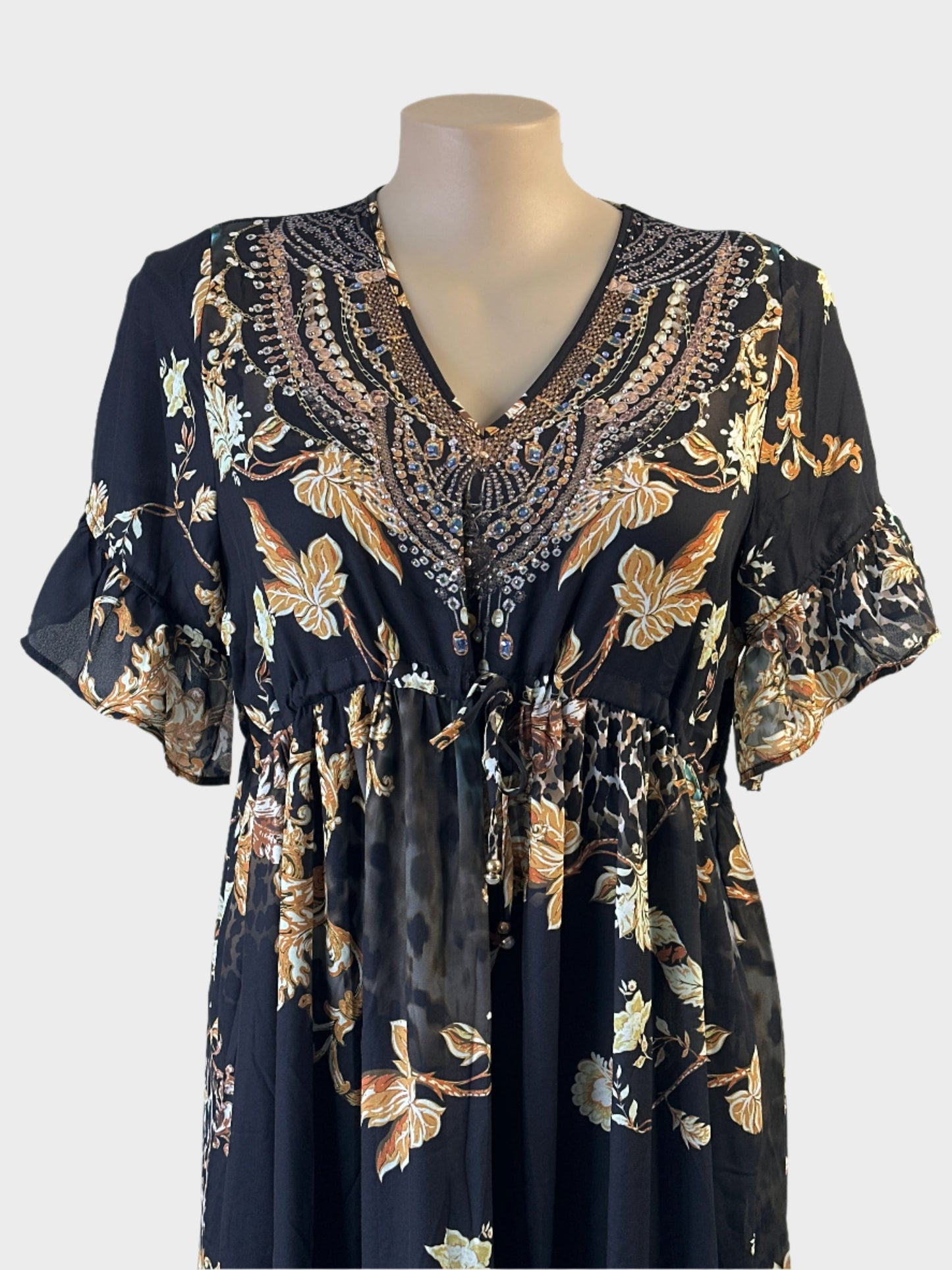 Taking Shape | dress | size 16 | maxi length | new with tags