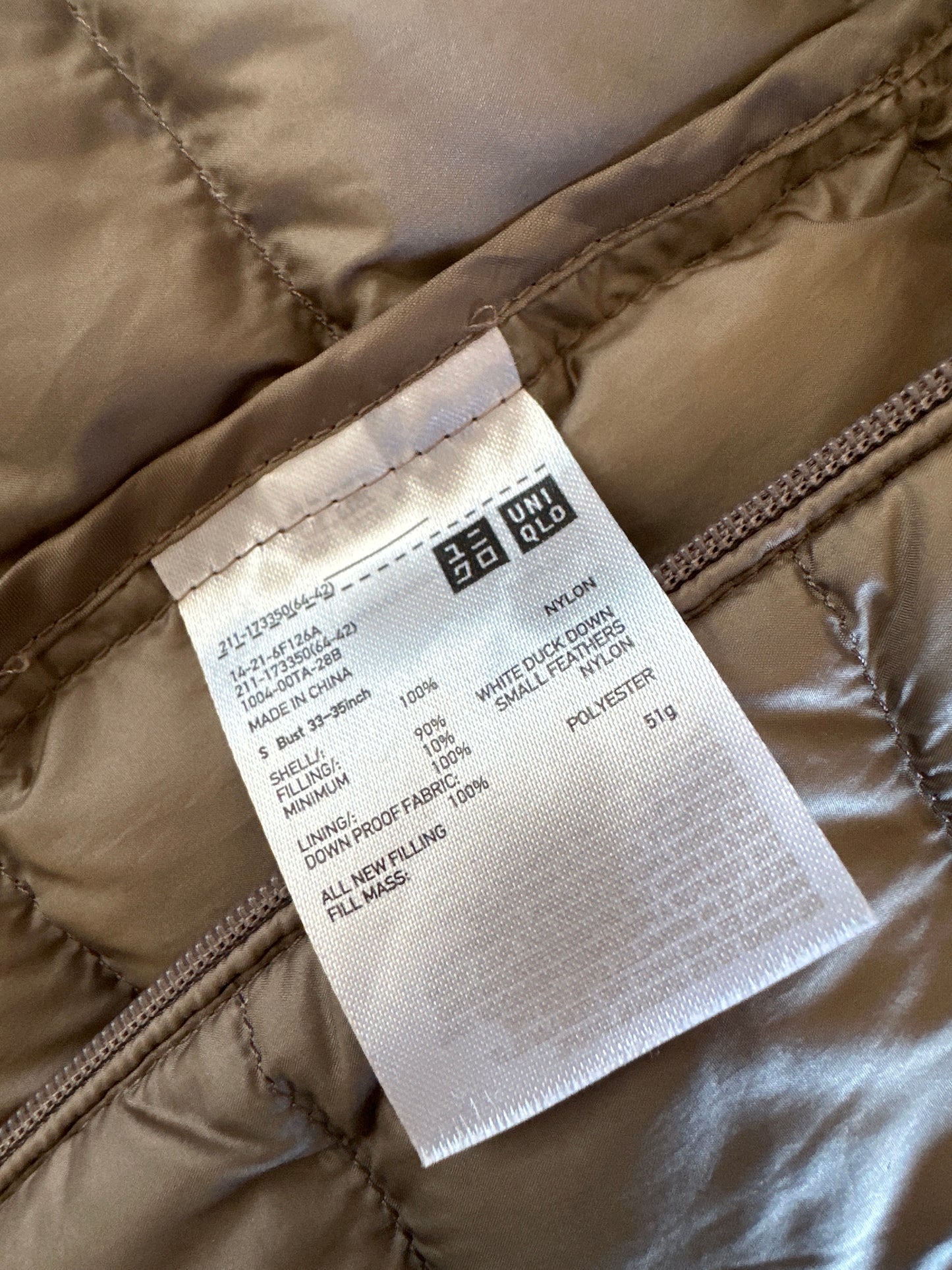 Uniqlo | jacket | size 8 | zip front