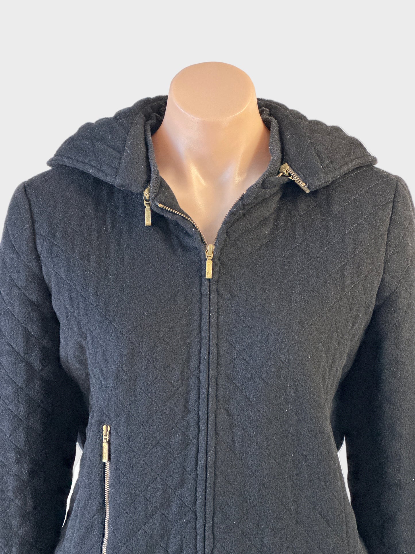 sass & bide | jacket | size 10 | zip front | 100% wool