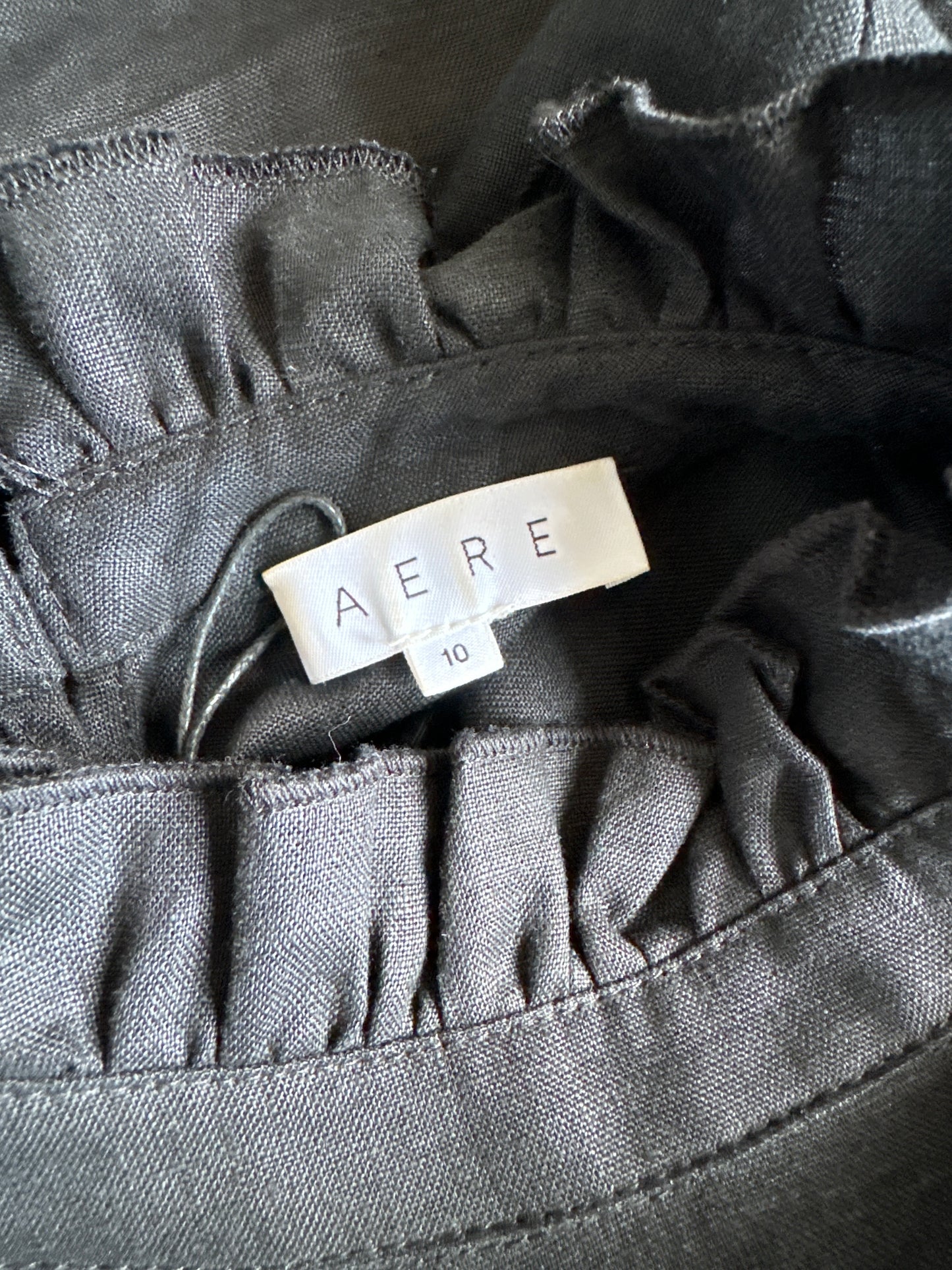 Aere | dress | size 10 | knee length | 100% linen