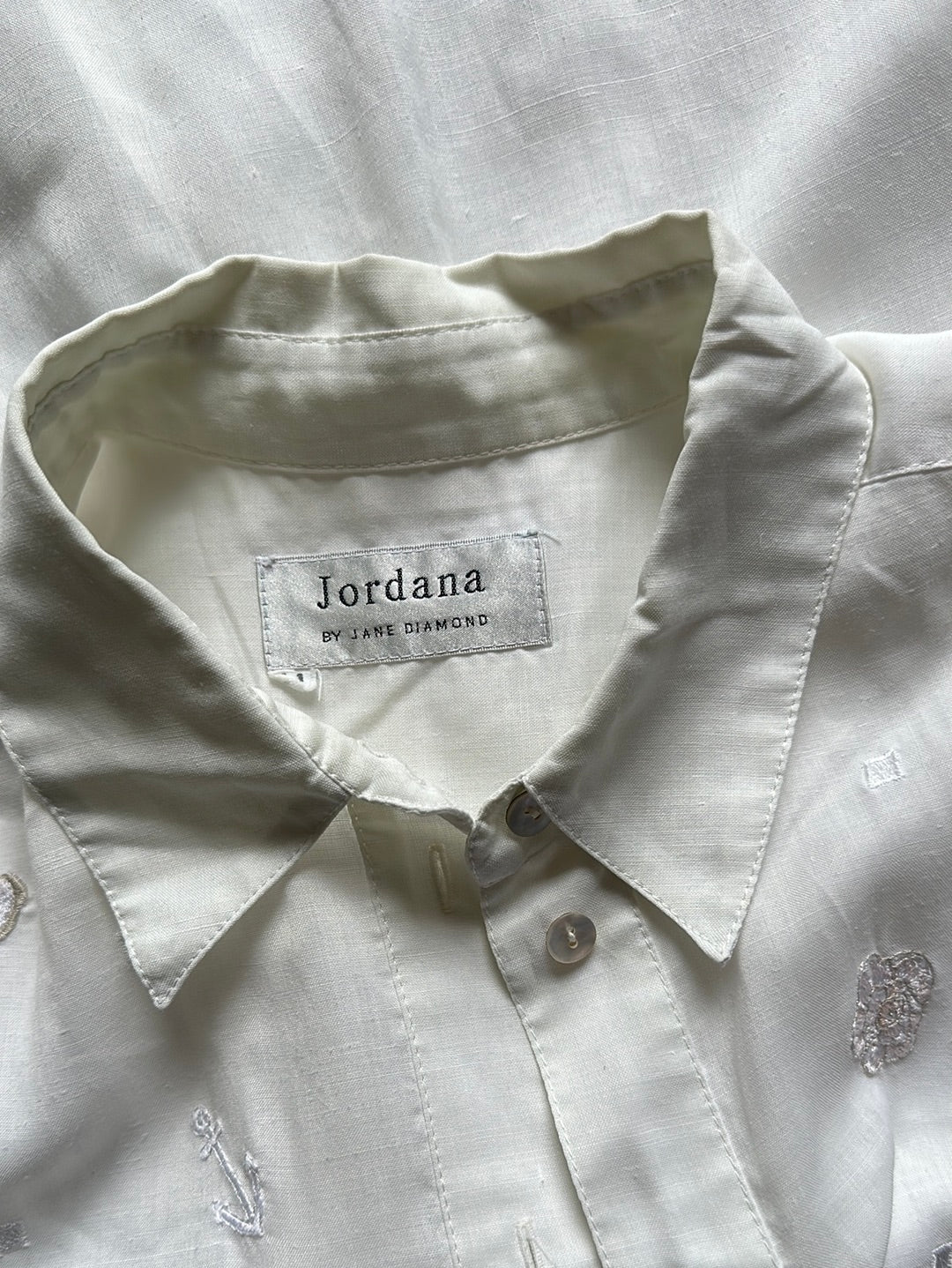 Jordana by Jane Diamond | vintage 90's | shirt | size 14 | short sleeve
