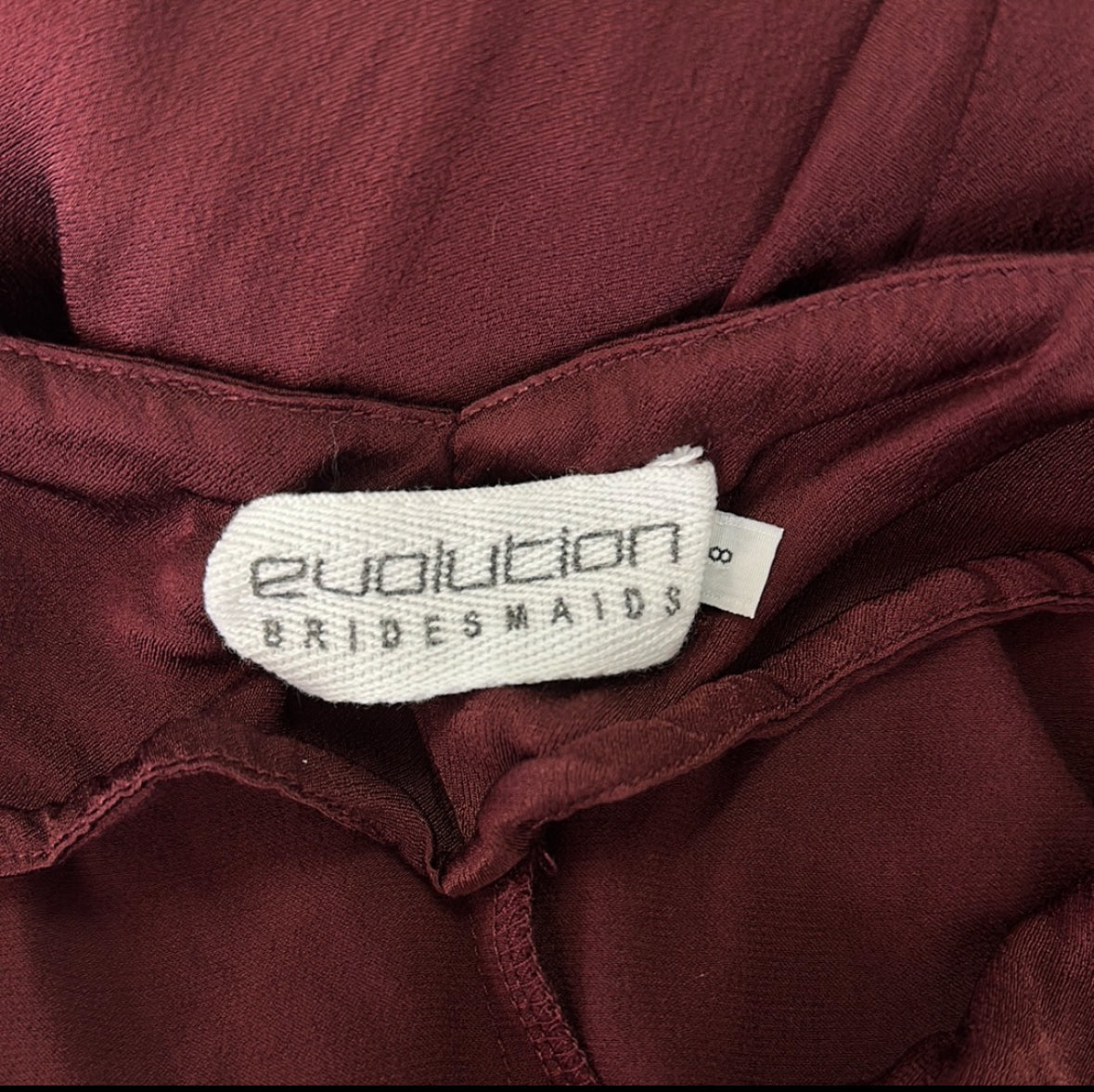 Evolution Bridesmaids | gown | size 8 | maxi length