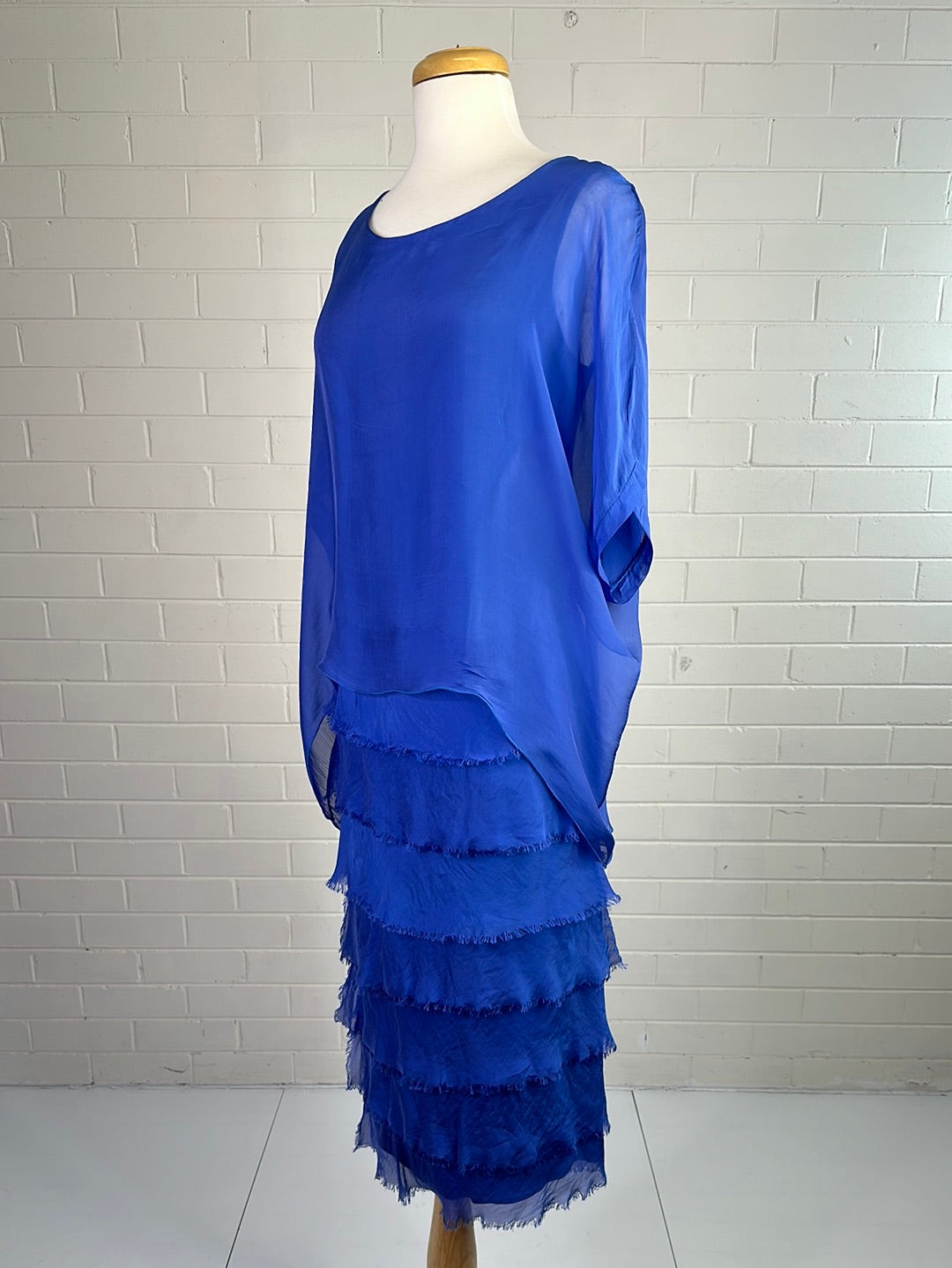 La Strada | Italy | dress | size 14 | maxi length | new with tags | made in Italy