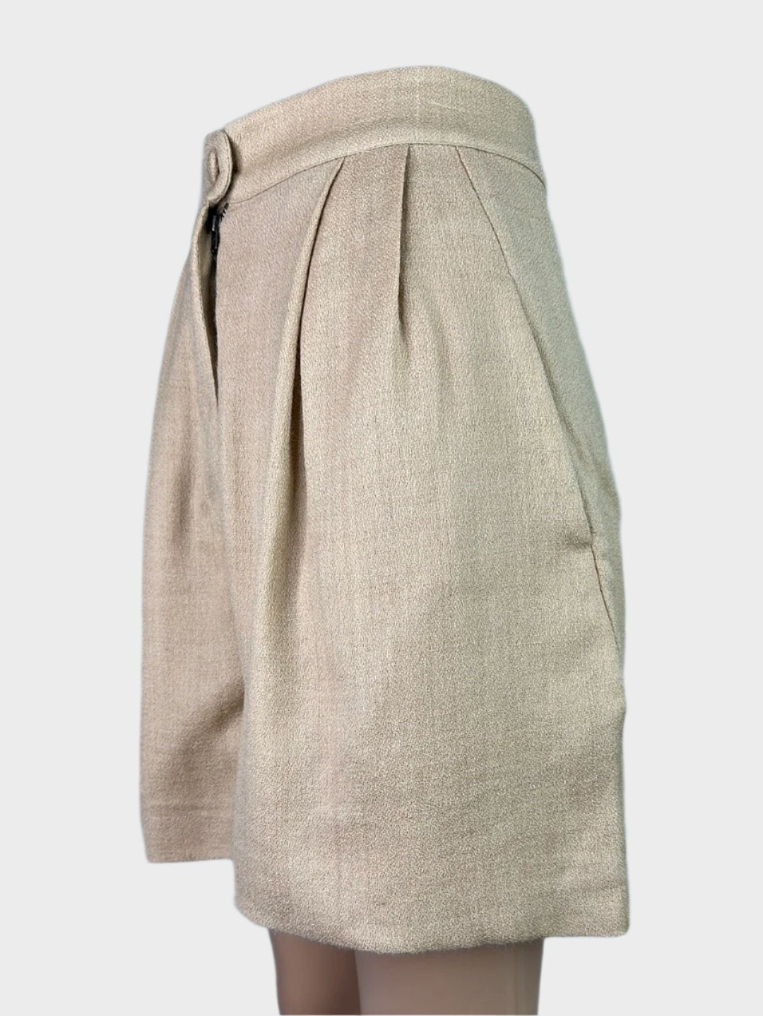 Easton Pearson | vintage 90's | shorts | size 10 | high rise waist | 100% wool