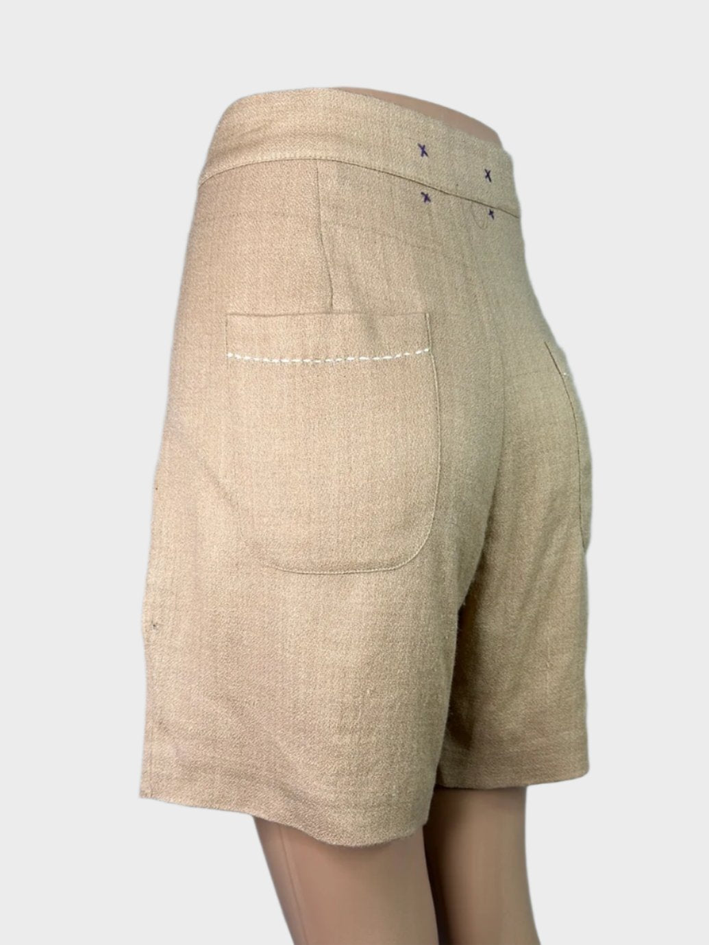 Easton Pearson | vintage 90's | shorts | size 10 | high rise waist | 100% wool