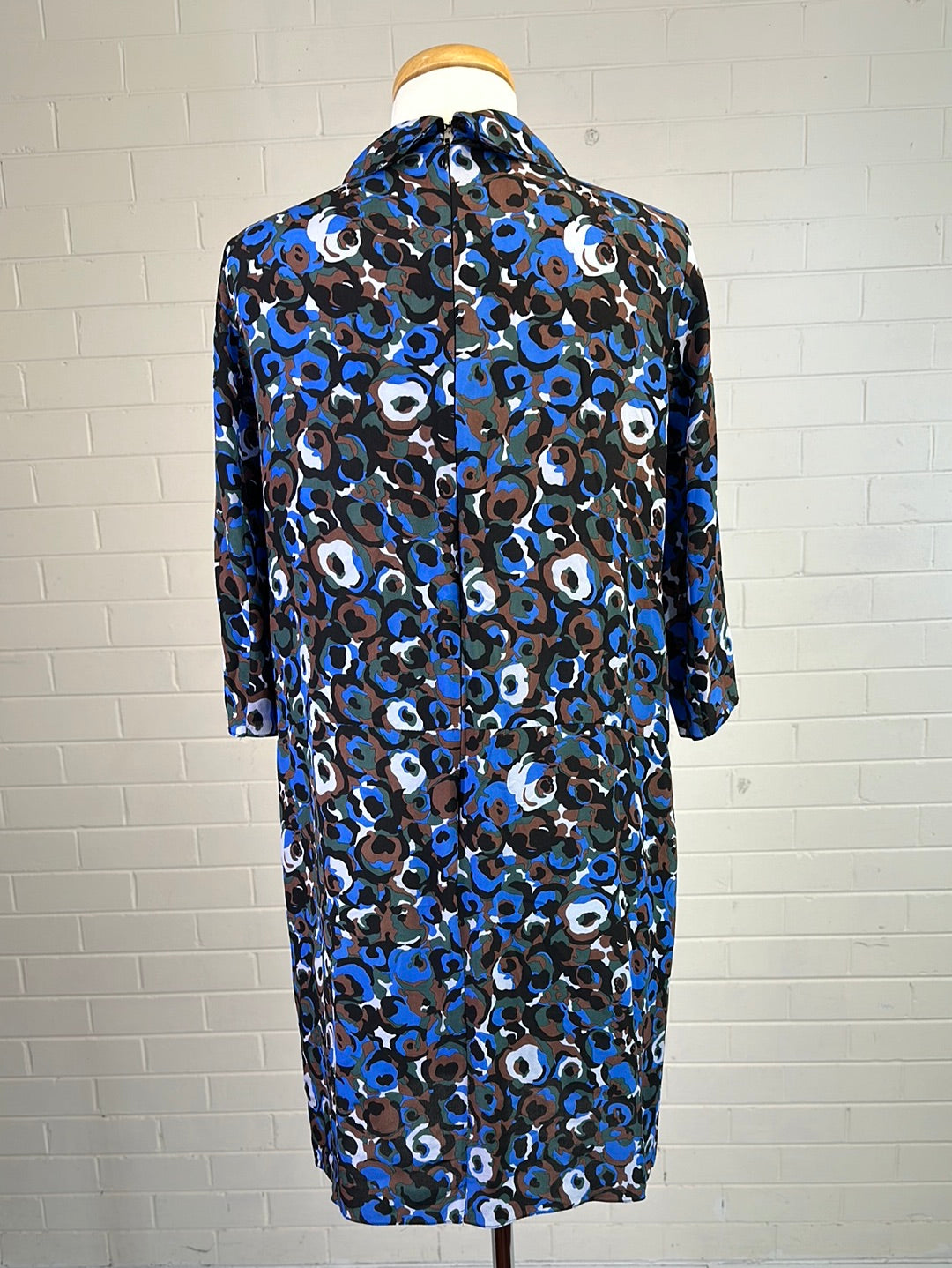 Marni | New York | dress | size 10 | knee length | 100% silk | made in Italy