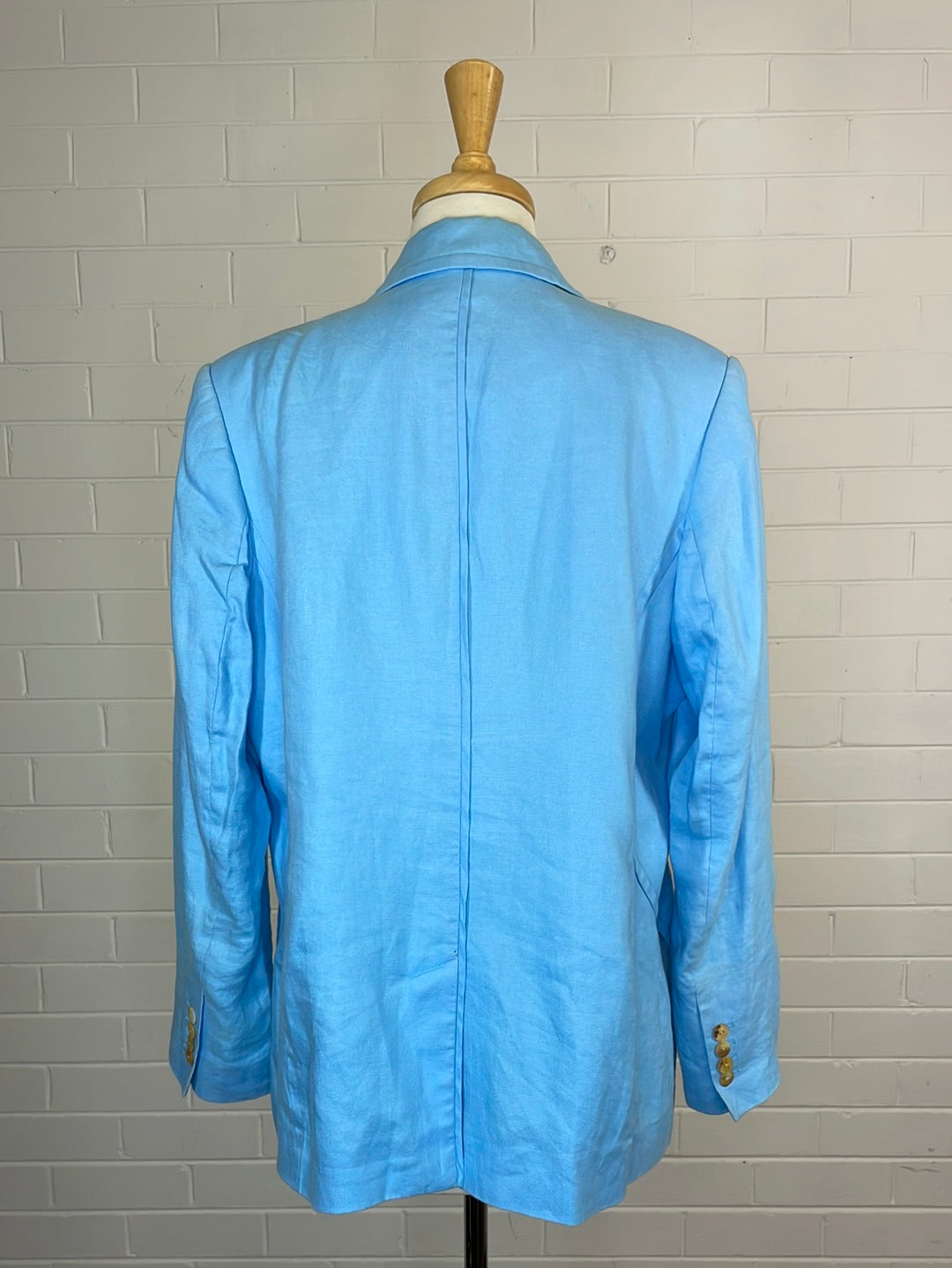 Country Road | jacket | size 14 | single breasted | 100% linen