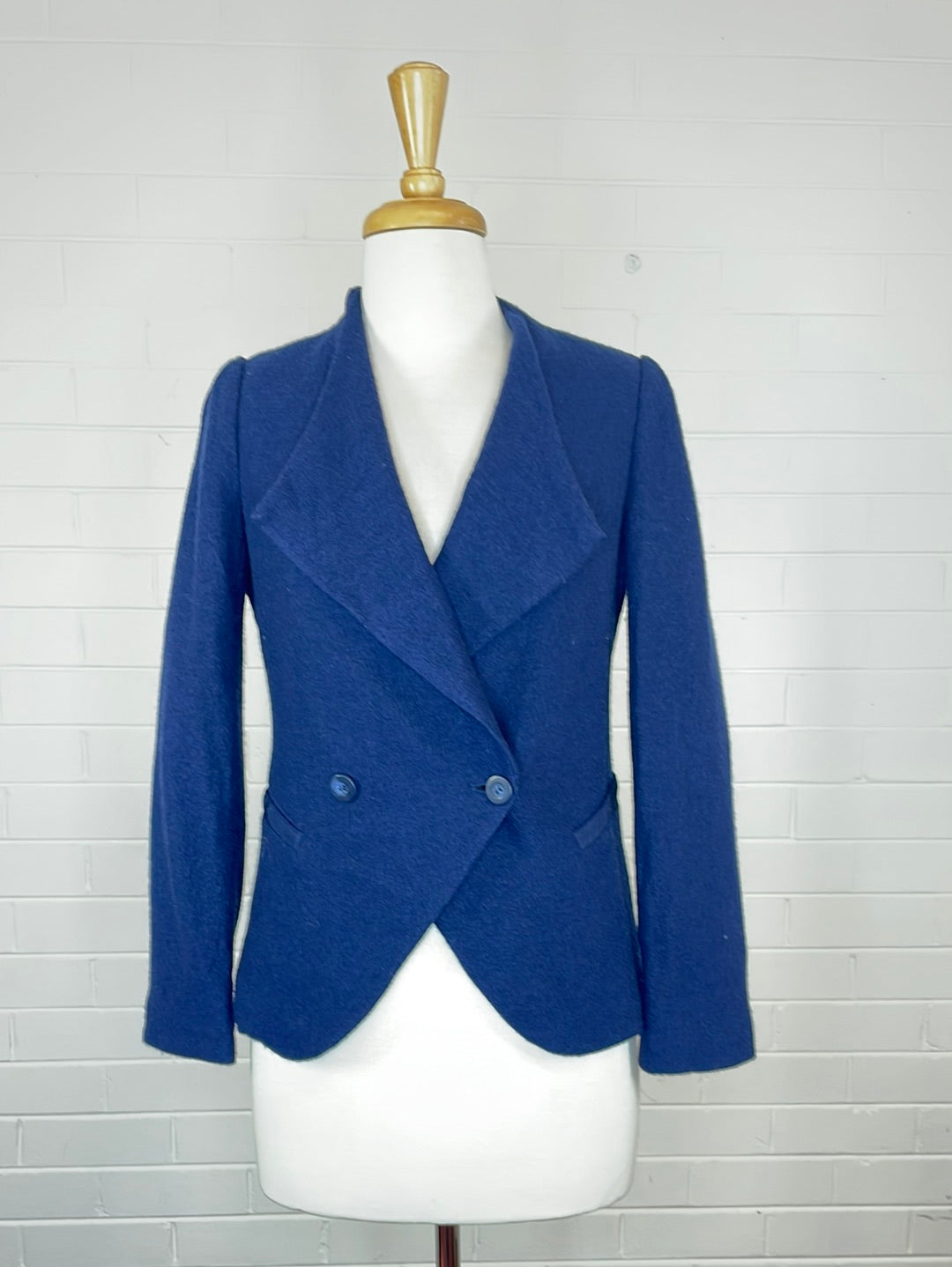 MARCS | jacket | size 6 | double breasted | 100% wool