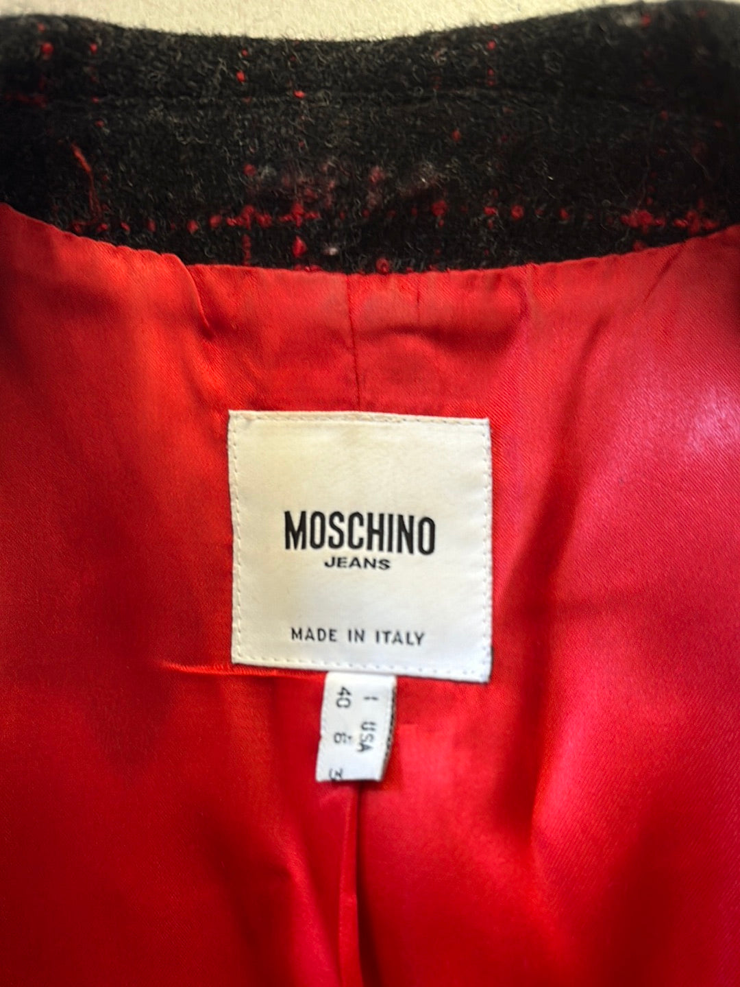 Moschino | jacket | size 10 | single breasted