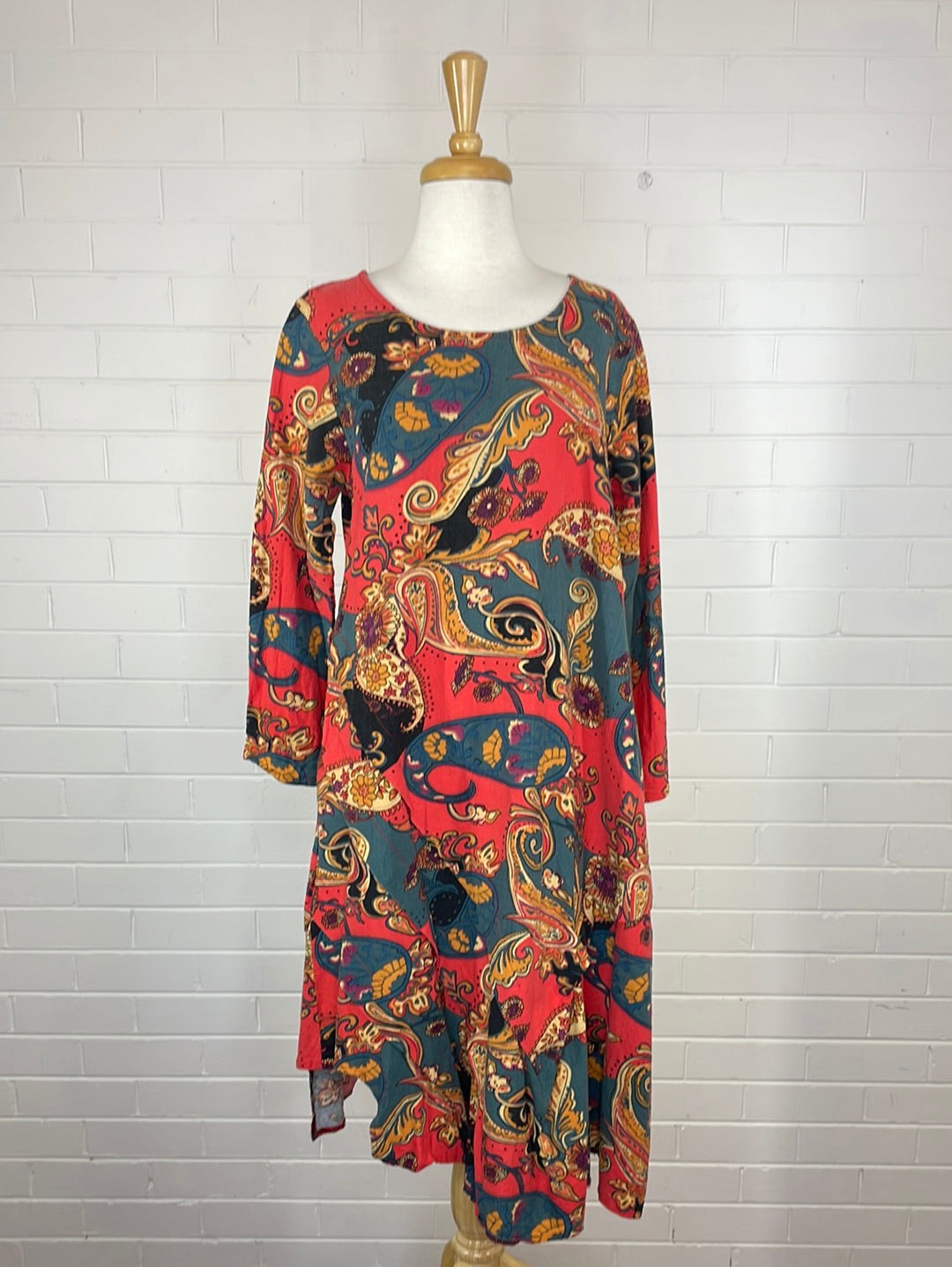 Boho | dress | size 10 | midi length