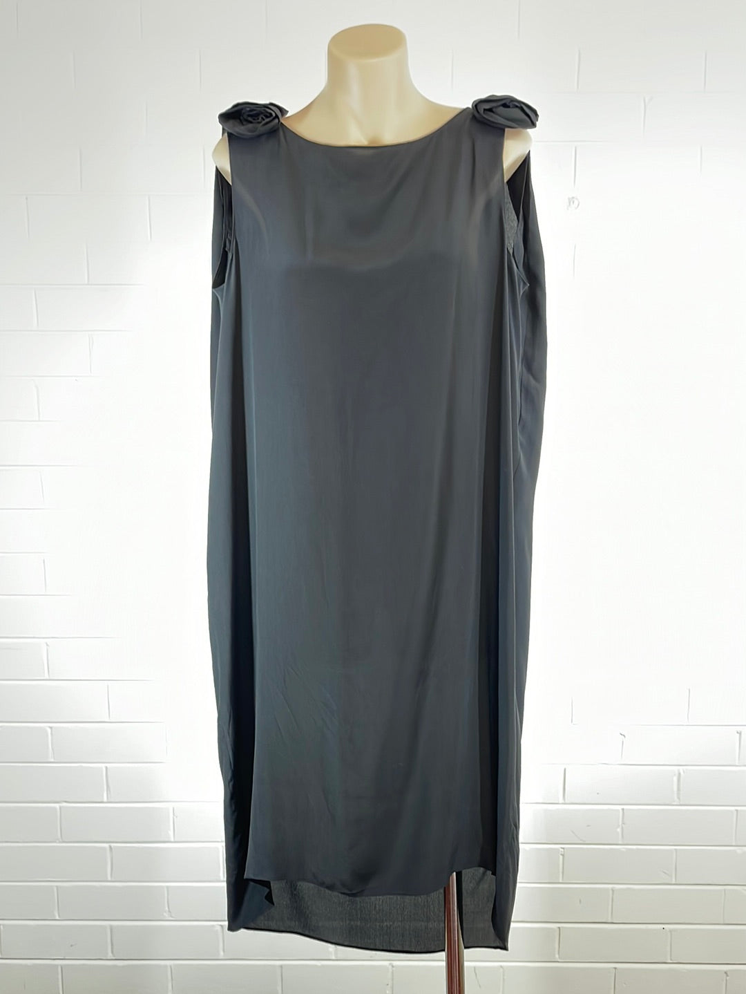 Black dress, long dress, Carla Zampatti Designer Midi & Maxi Dresses