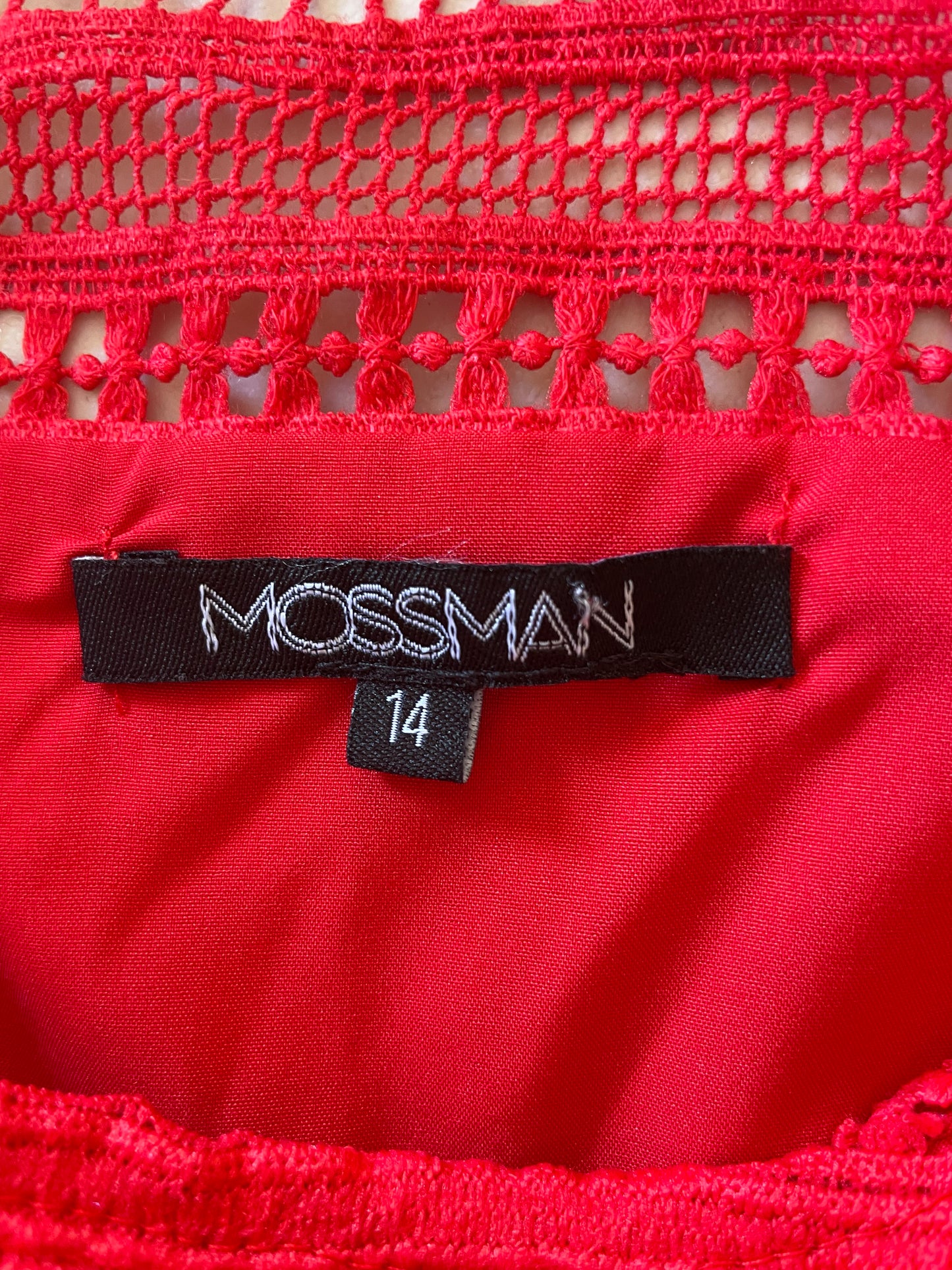 Mossman | dress | size 14 | knee length