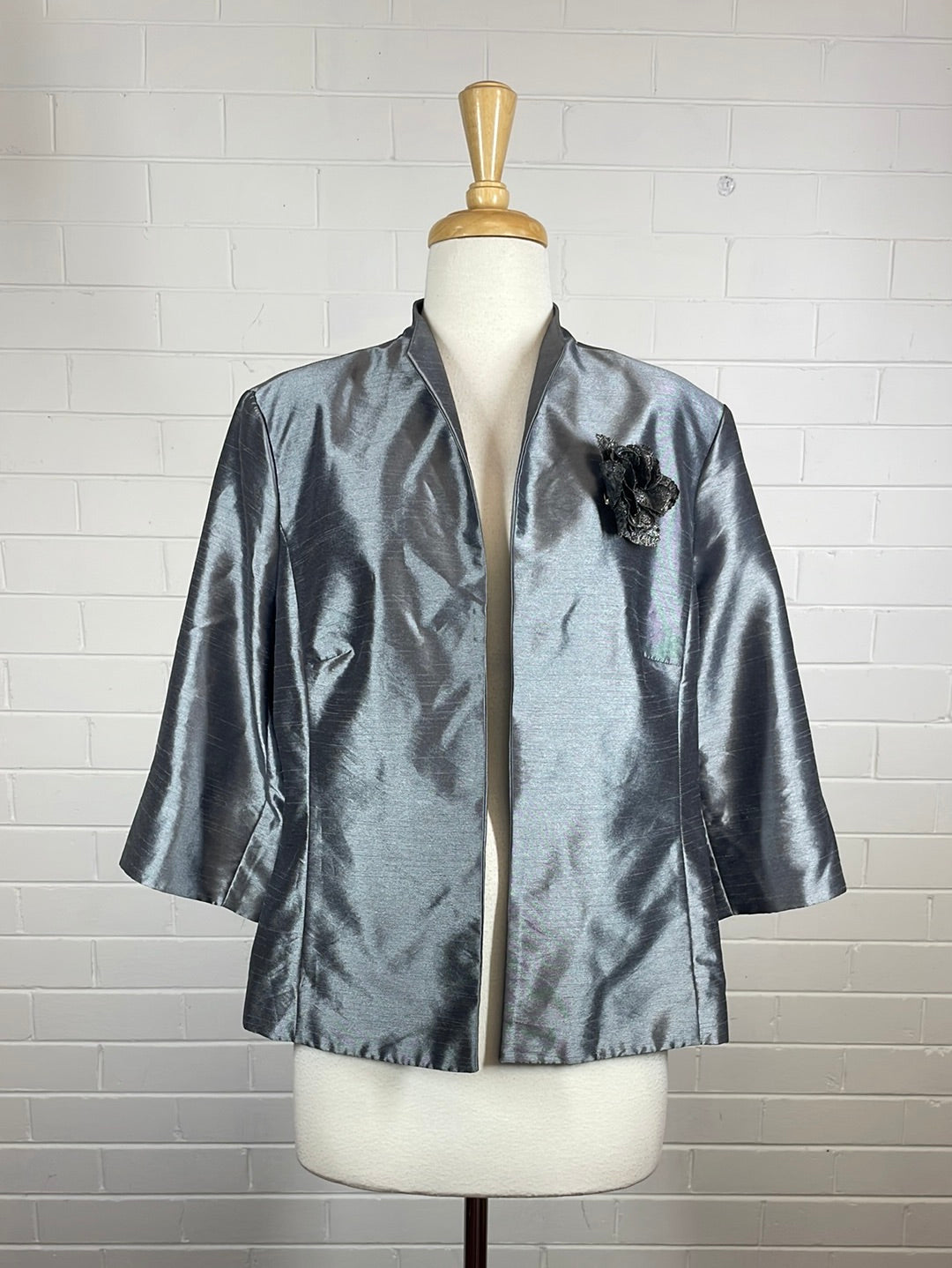 Liz Jordan | jacket | size 14 | open front – Lifeline Shop Online by  Lifeline Northern Beaches