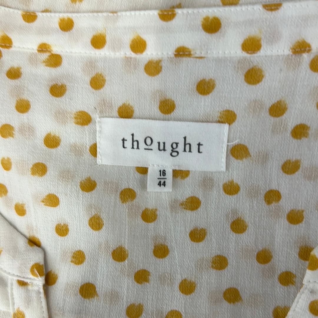 Thought | UK | shirt | size 16 | long sleeve | 100% cotton