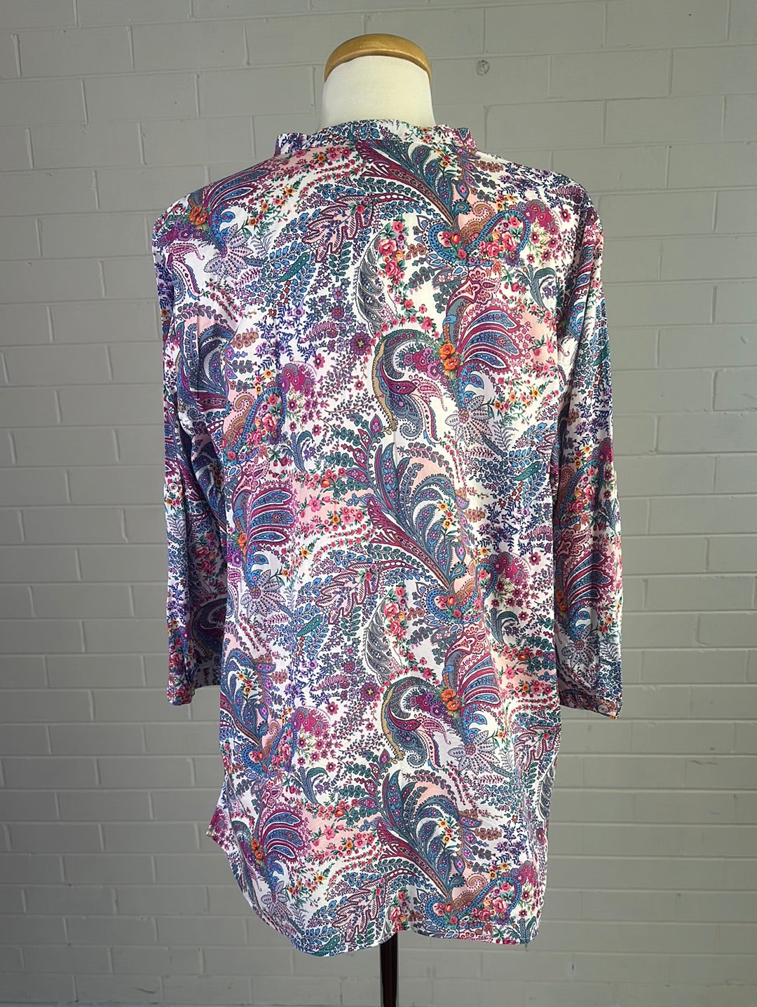Erfo | Germany | shirt | size 14 | three quarter sleeve | 100% cotton
