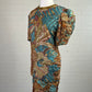 Judith Ann Creations | New York | vintage 80's | dress | size 8 | knee length | 100% silk