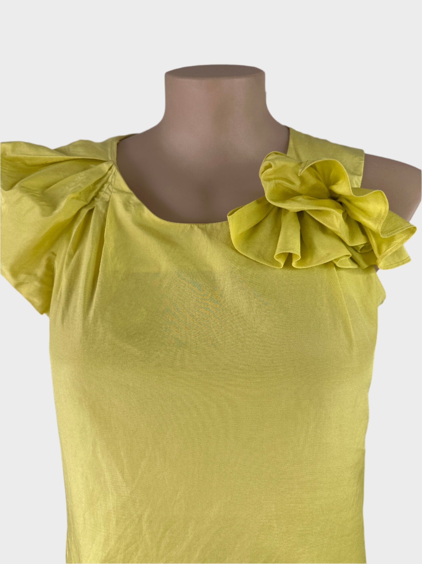 Veronika Maine | top | size 14 | sleeveless | silk cotton blend