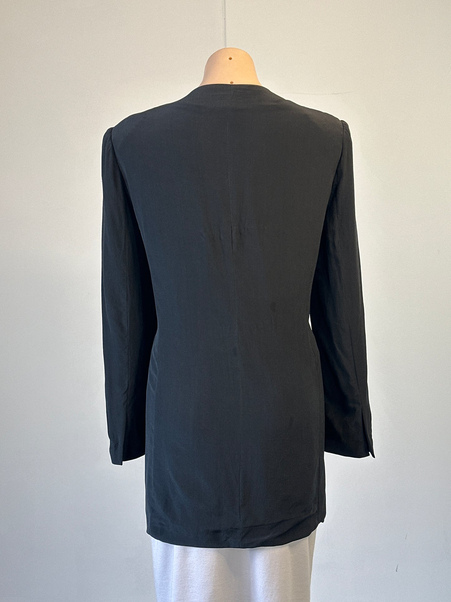 Hugo Buscati | Milan | vintage 90's | jacket | size 10 | single breasted | 100% silk