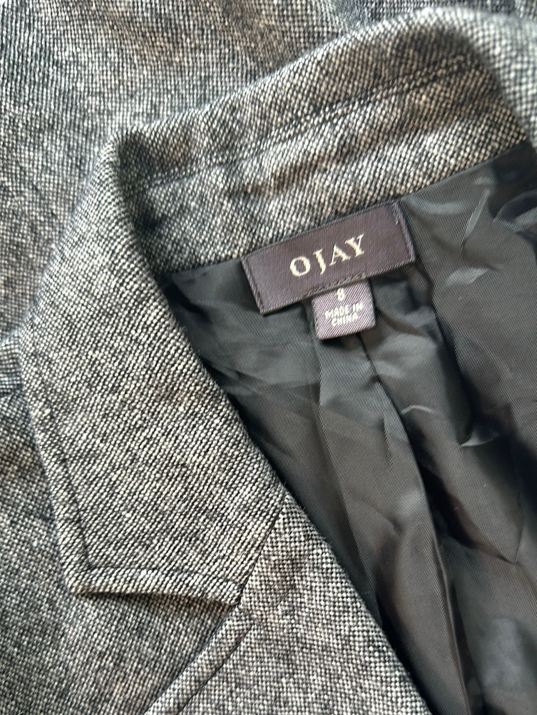 OJAY | jacket | size 8 | single breasted