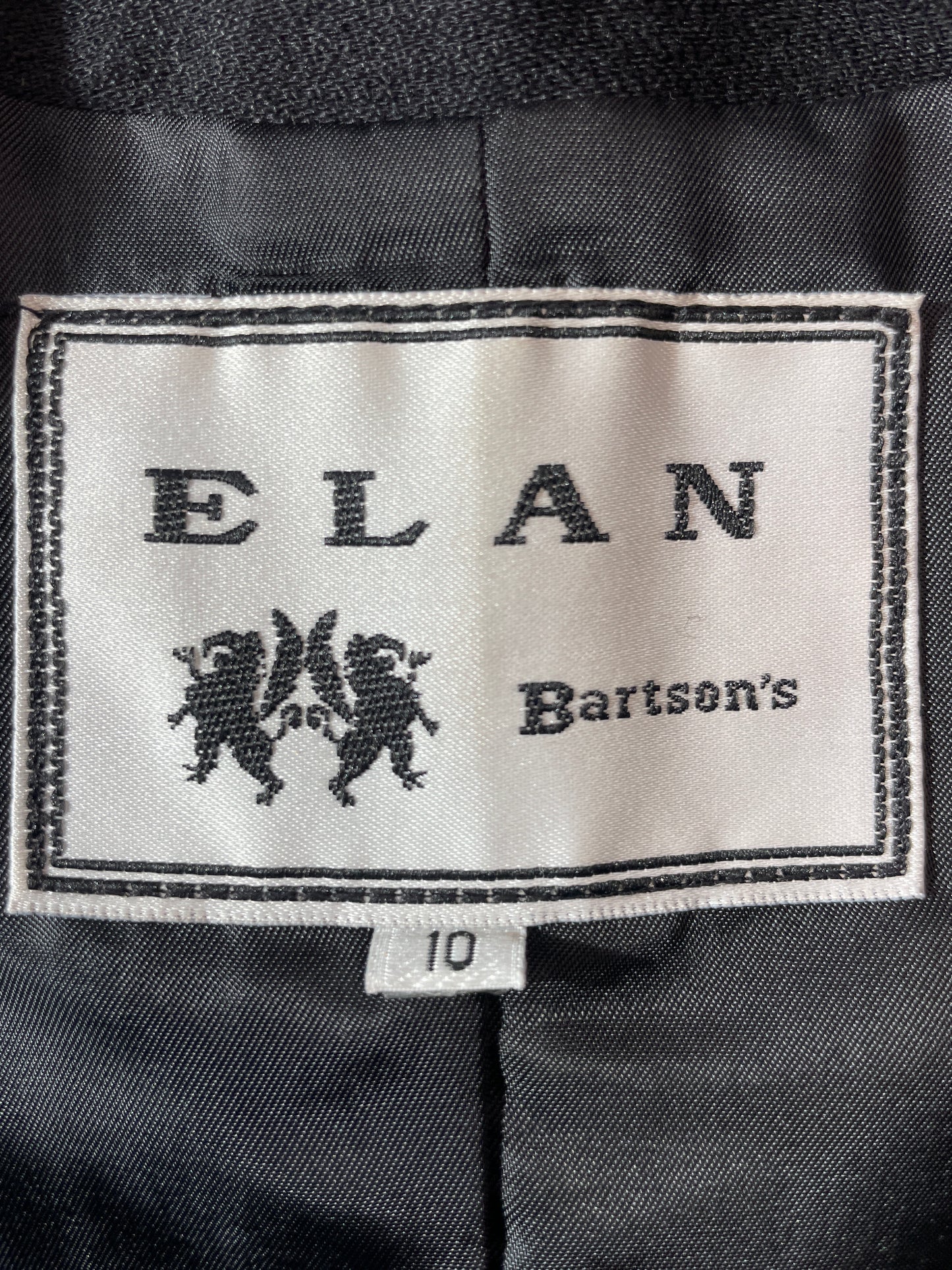 Bartsons | Belgium | vintage 80's | jacket | size 10 | single breasted