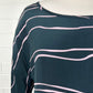 Jigsaw | UK | top | size 10 | three quarter sleeve | silk cotton modal blend