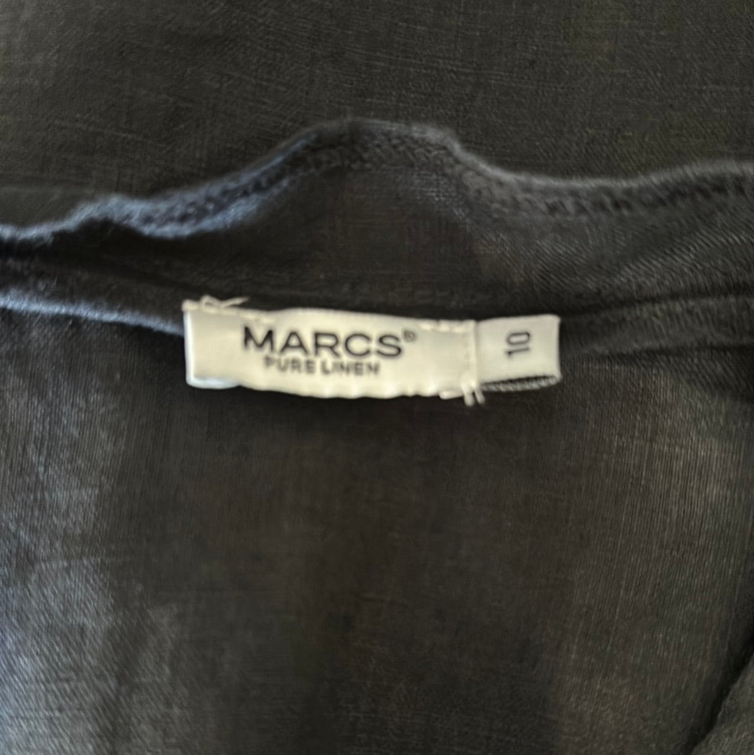 MARCS | shirt | size 10 | sleeveless | 100% linen