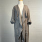 Nina Kendosa | Paris | jacket | one size | open front | linen cotton blend | made in Italy