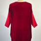 Zephyr | top | size 14 | three quarter sleeve | 100% silk
