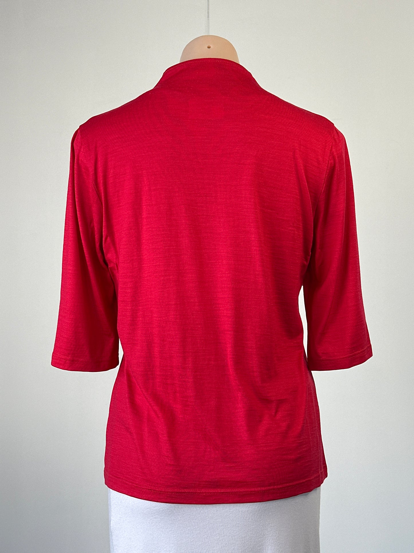 Hedrena Wool | top | size 12 | elbow length sleeve | made in Australia 🇦🇺