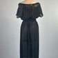 Mr Brian | vintage 70's | dress | size 12 | midi length | made in South Africa
