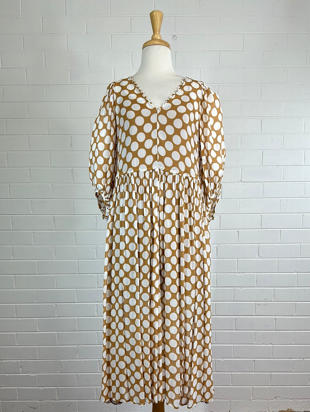 Country road spot store print maxi dress