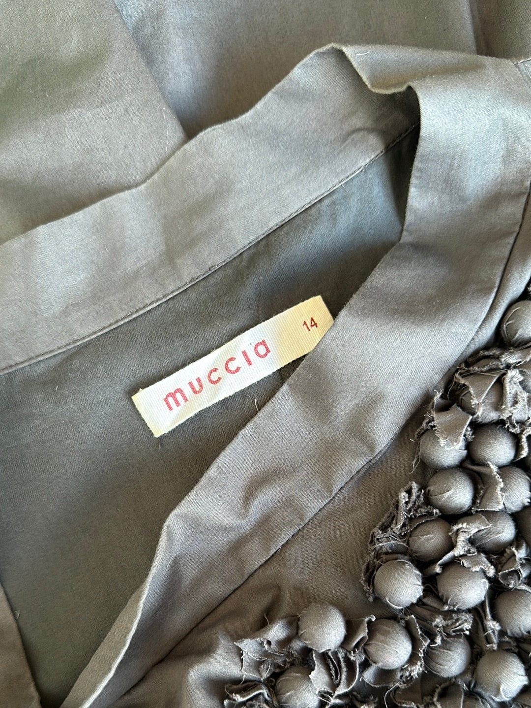 Muccia | dress | size 14 | knee length | 100% cotton | made in Australia 🇦🇺
