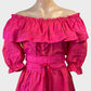 Rodney Clark | vintage 80's | dress | size 12 | midi length | 100% silk