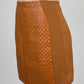Harry Who | vintage 90’s | skirt | size 8 | mini length | 100% leather contrast