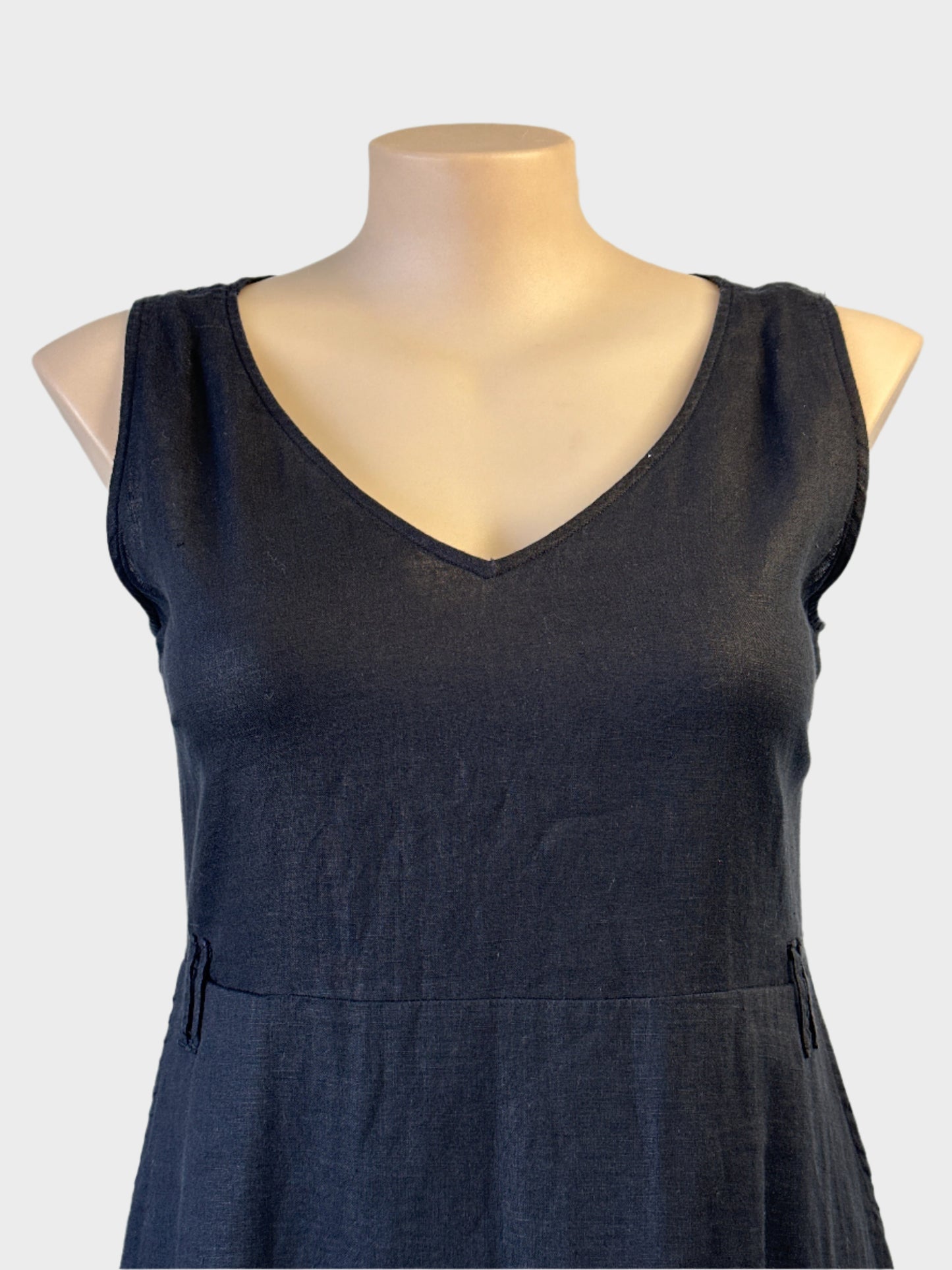 POL | dress | size 14 | midi length | 100% linen