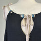 Missoni | Italy | sweater | size 10 | notched neck | cashmere silk blend | made in Italy