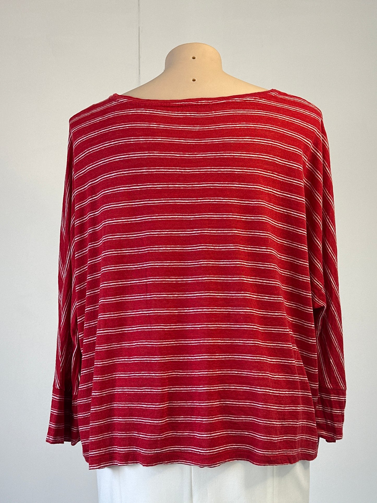 Piper | top | size 14 | long sleeve | 100% linen