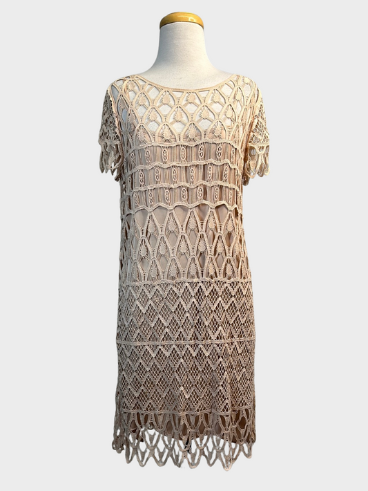 Hoss Intropia | Spain | dress | size 12 | knee length | 100% cotton
