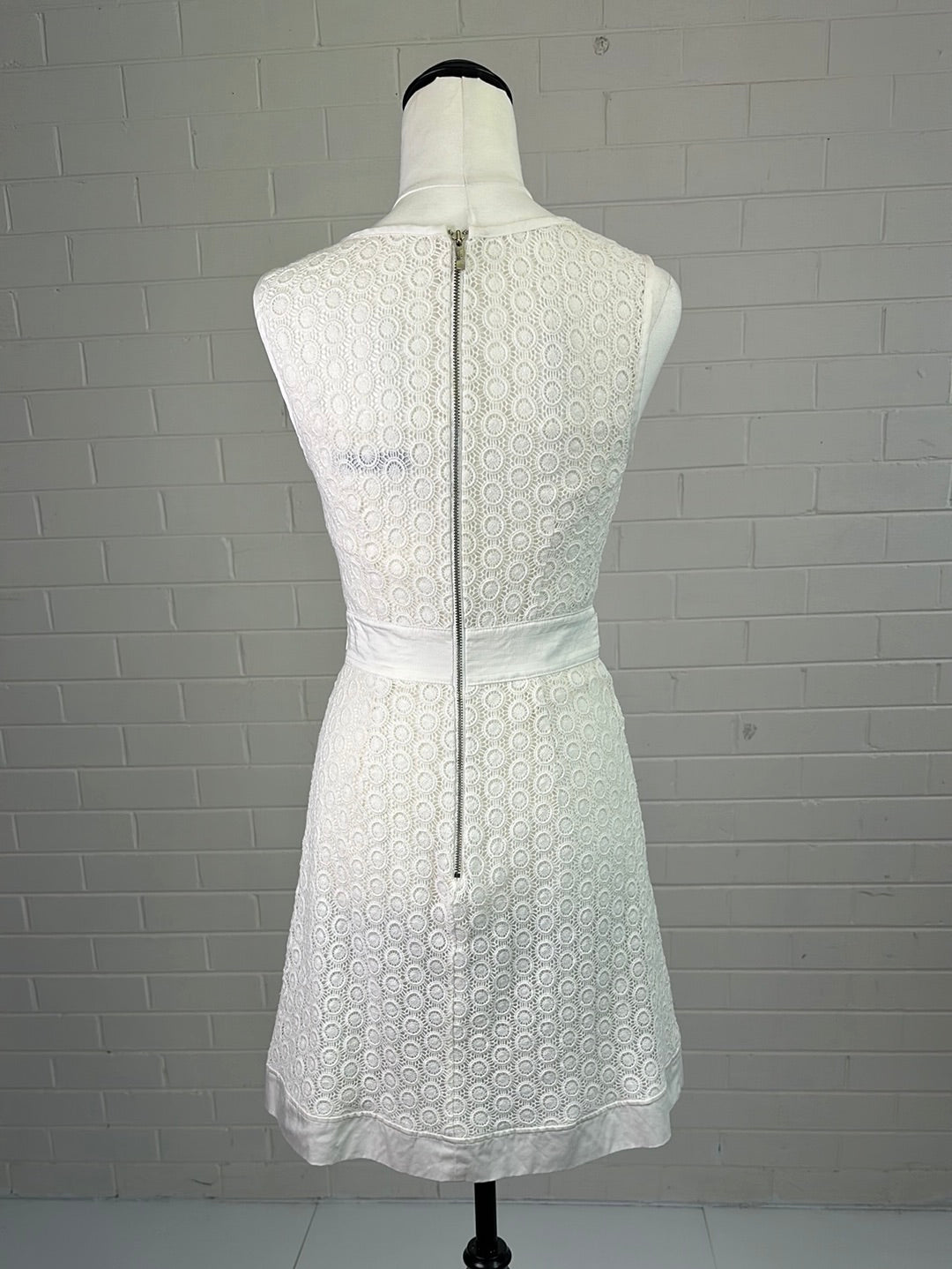 Karen Millen | UK | dress | size 6 | mini length | 100% cotton