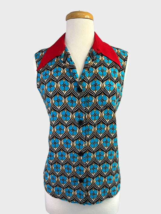 MUI MUI | shirt | size 12 | sleeveless | made in Italy