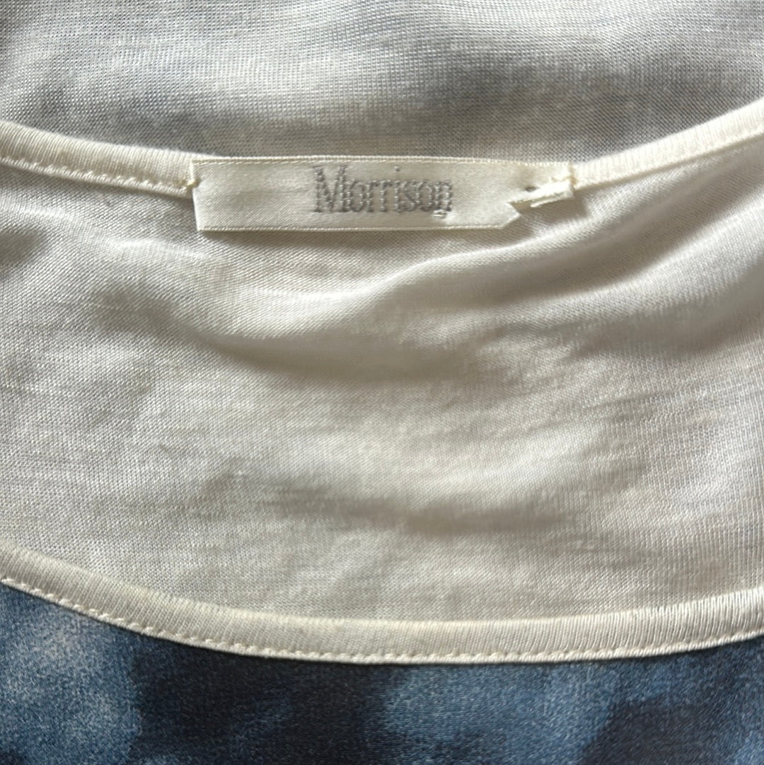 Morrison | top | size 12 | short sleeve | modal wool blend