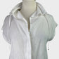 Max Mara | Italy | shirt | size 10 | cap sleeve | 100% linen | made in Italy