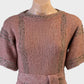 No label | vintage 70's | dress | size 10 | midi length