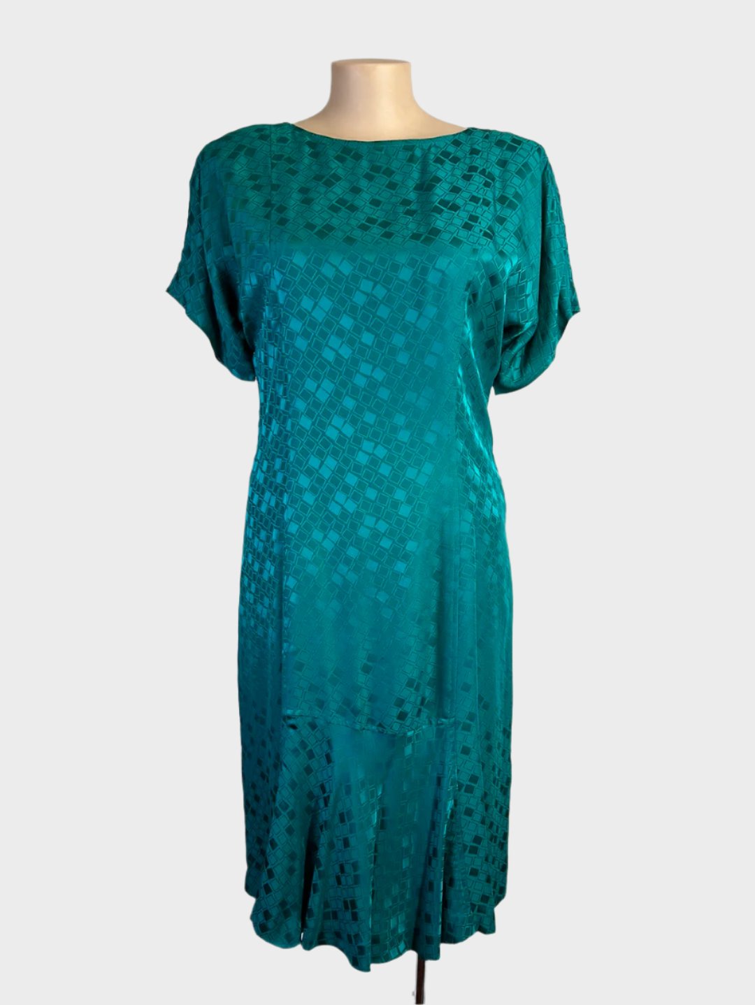 Marguerite's | Hong Kong | vintage 80's | dress | size 16 | maxi length