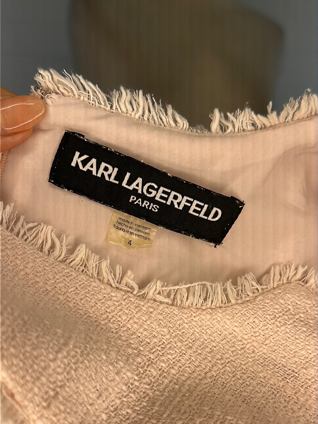 Karl Lagerfeld | Paris | dress | size 8 | knee length